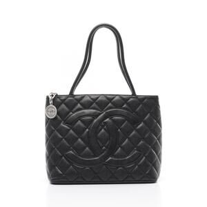 Chanel Reissue Tote Bag Grained Calfskin Leather Black
